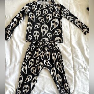 Bunny knots Velveteen Ghostface pjs